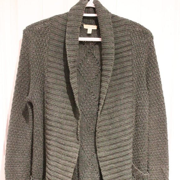 2/$30 🏷 Silence + Noise Knit Cardigan Size S/M - Picture 6 of 7